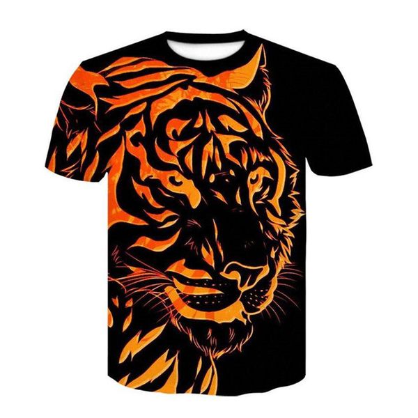 

animal tiger male halloween asian sz 3d print shirts harajuku graphic comics men clothing