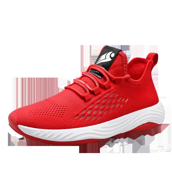 

2020 men's casual shoes men's shoes lightweight new woven comfortable and breathable walking sneakers fashion running outd, Black