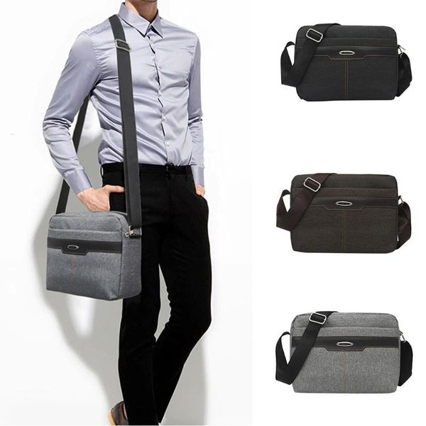 

business men briefcase bag male multi function business messenger shoulder bag nylon lapcasual man