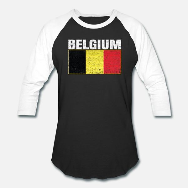 

belgium country flag vintage belgian national gift t shirt men design 100% cotton crew neck leisure fitness authentic summer formal shirt