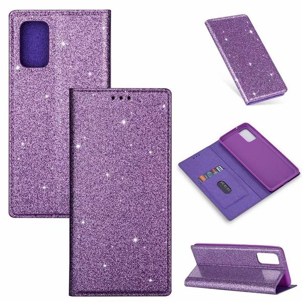 

cgjxsglitter bling magnetic wallet id card skin leather case for samsung s7 s8 s9 plus note8 note9 note10 plus a10 a20 a30 a40 a50 a60 a70 a
