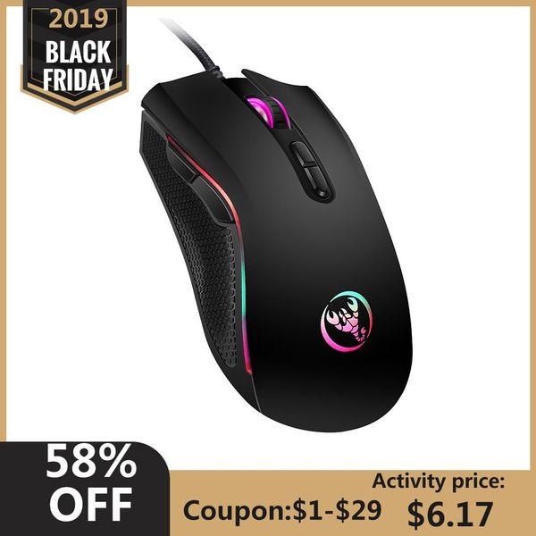 

cgjxshxsj a869 3200dpi 7 buttons 7 colors led optical usb wired mouse gamer mice computer mause mouse gaming mouse for pro gamer t191223