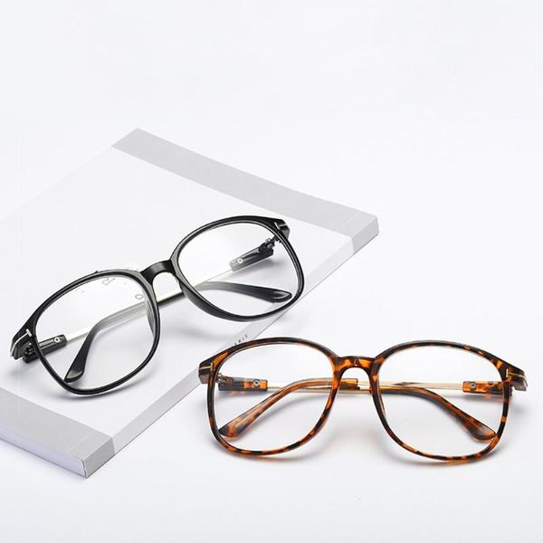 

retro anti-blue light glasses pc multi-layer coating high light transmittance reflection filter blue, White;black