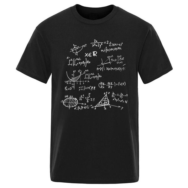 

mens t-shirts mathematical formula print 2020 cotton fashion clothing funny harajuku camisetas casual hip hop male retro homme