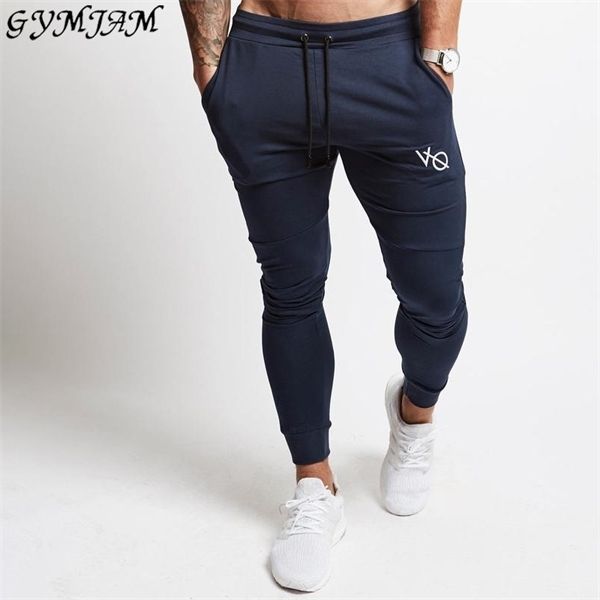 

cotton men's casual trousers fashion streetwear men's trousers jogger fitness sportswear pants men's sweatpants, Black
