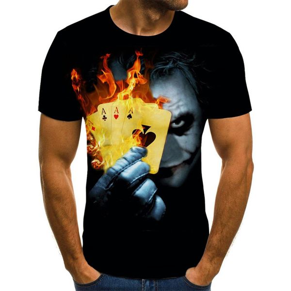 

clown prin summer 3d print shirts funny hentai hentai men clothing