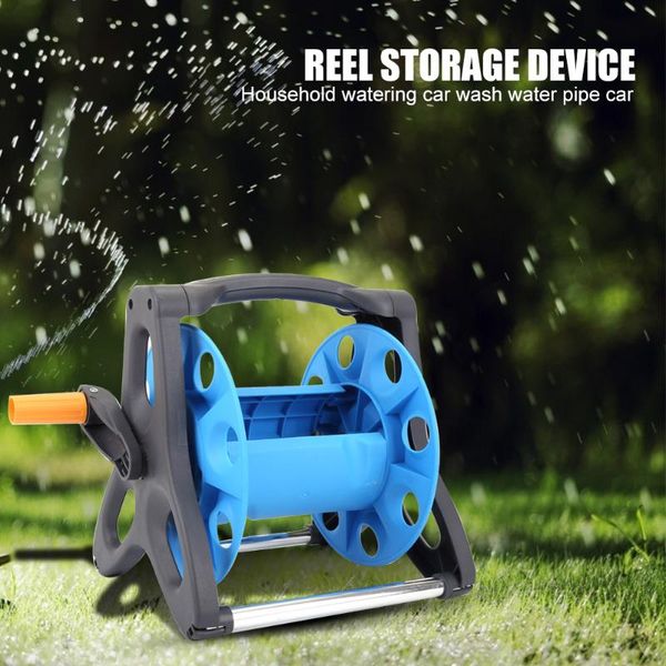 

water hose reel pipe storage car washer pipe exclude winding tool rack holder watering irrigation garden hoses supplies