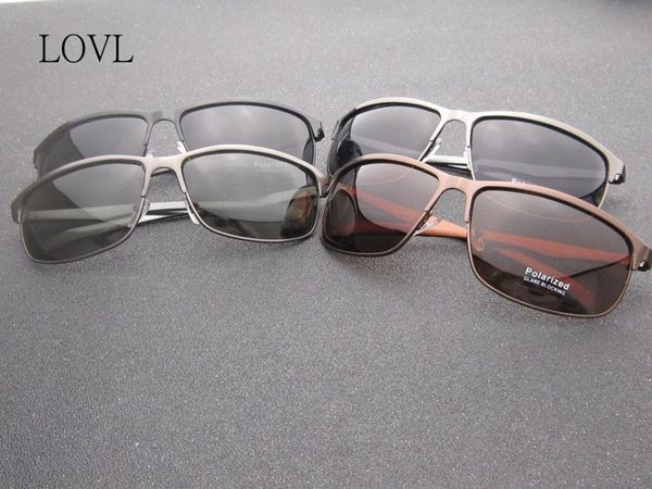 

men polarized aluminum magnesium sunglasses classic retro shades brand designer fishing driving sun glasses oculos de so j60136, White;black