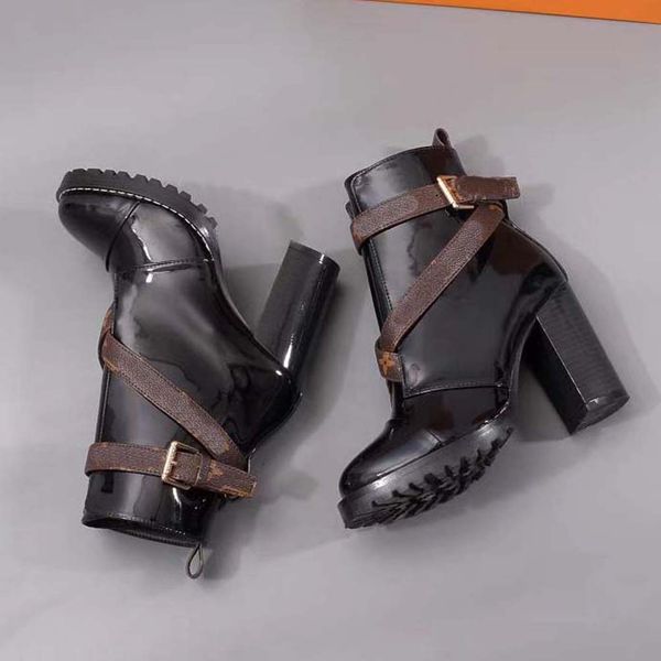 

fashion leather star women shoes woman leather short autumn winter ankle fashion women boots 04 l220 082, Black