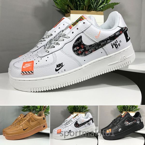 

sale 2019 new design forces men low skateboard shoes one 1 knit euro air high women all white black red sise 36-45 ht6nc