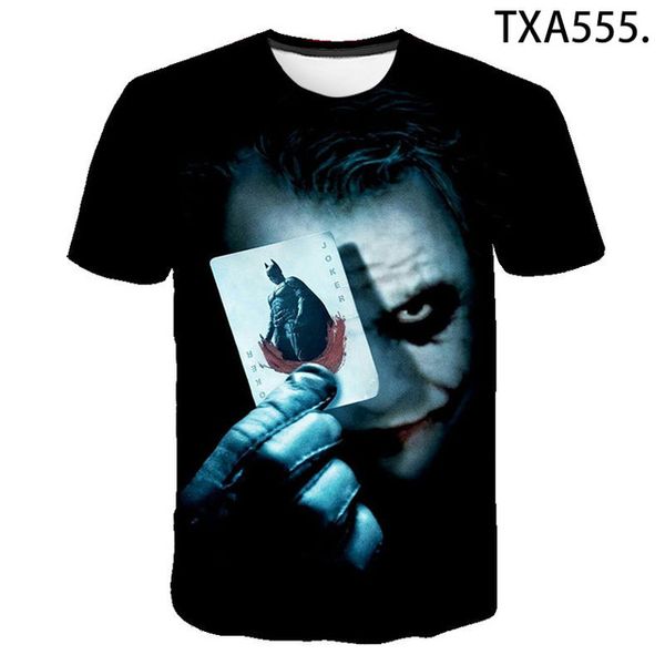 

joker 3d boy girl printed cartoon 3d print shirts plus size funny oversized men clothing