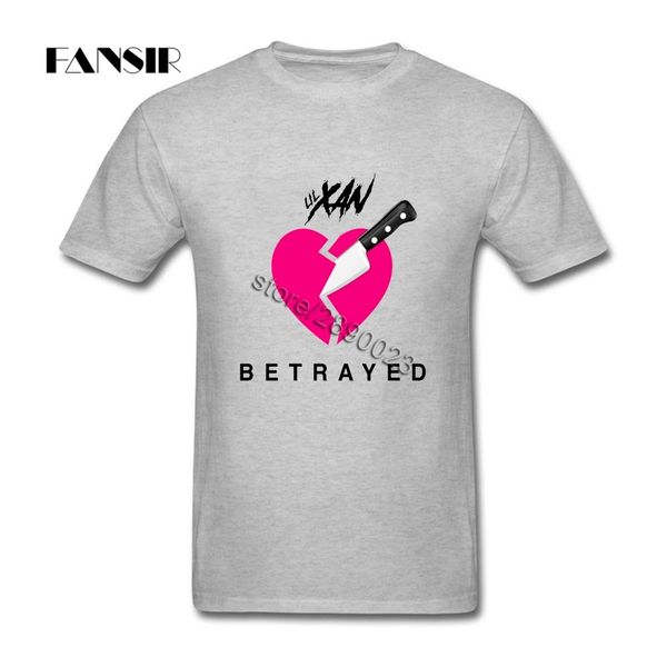 

lil xan short sleeve t-shirts teenage new designing tee cotton o neck men's t shirt for team