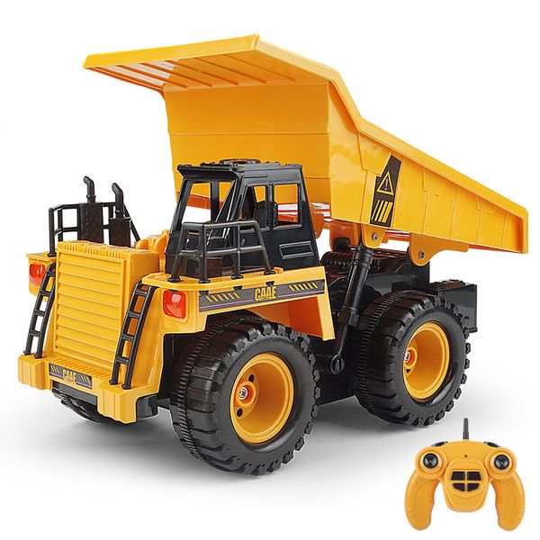 

6-way alloy remote control dump truck engineering car model remote control car toy children toy children's gift og