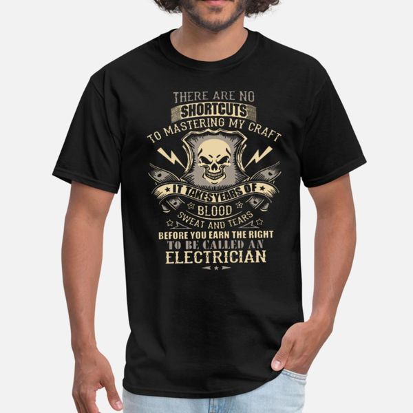 

to be called an electrician t shirt men character tee shirt s-3xl clothing anti-wrinkle building summer kawaii shirt