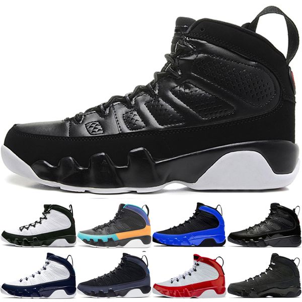 

new 9 9s basketball shoes for men black white gym red unc racer blue space jam oregon ducks statue mens athletic sports sneakers