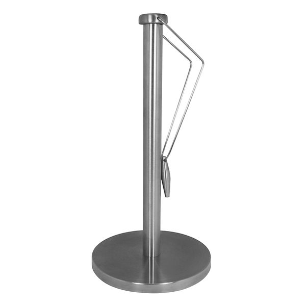 

silver punch rustproof stainless steel vertical stand roll paper holder