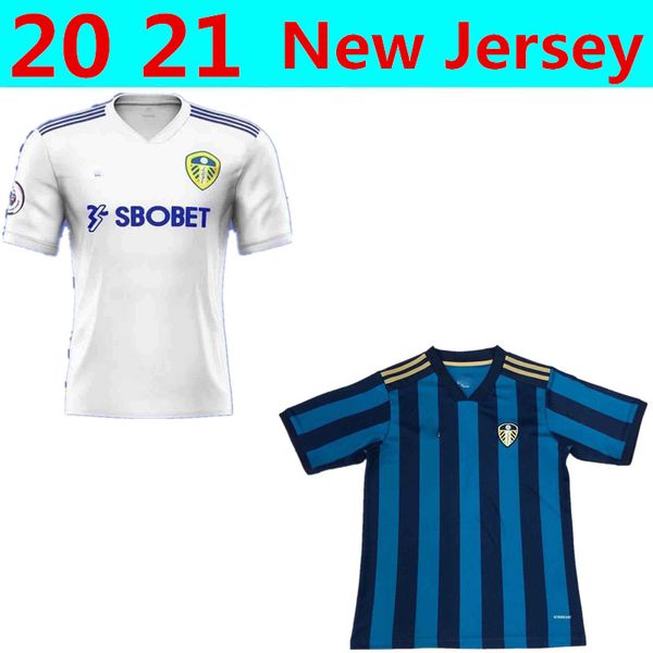 

20 21 home away leeds soccer jersey united cooper costa alioski centenary phillips bamford clarke men football shirts, Black