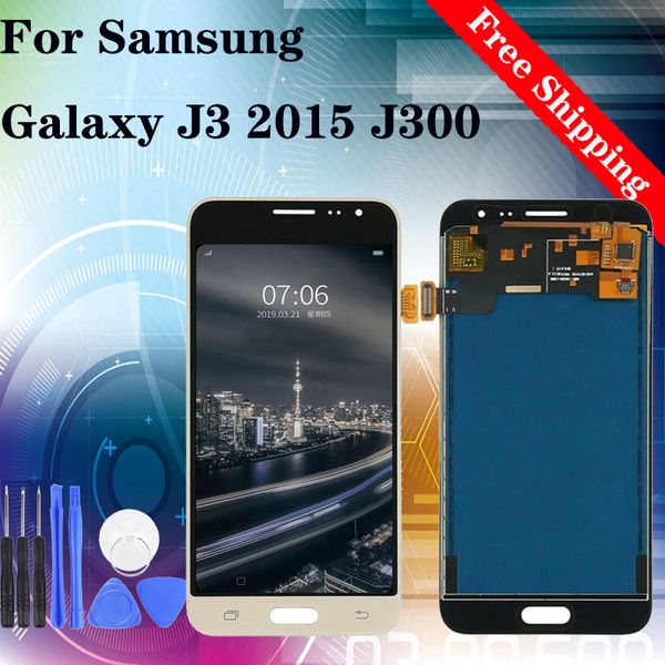 

super amoled lcd display for samsung galaxy j3 2015 j300 j3109 j300h lcd display touch screen with ing