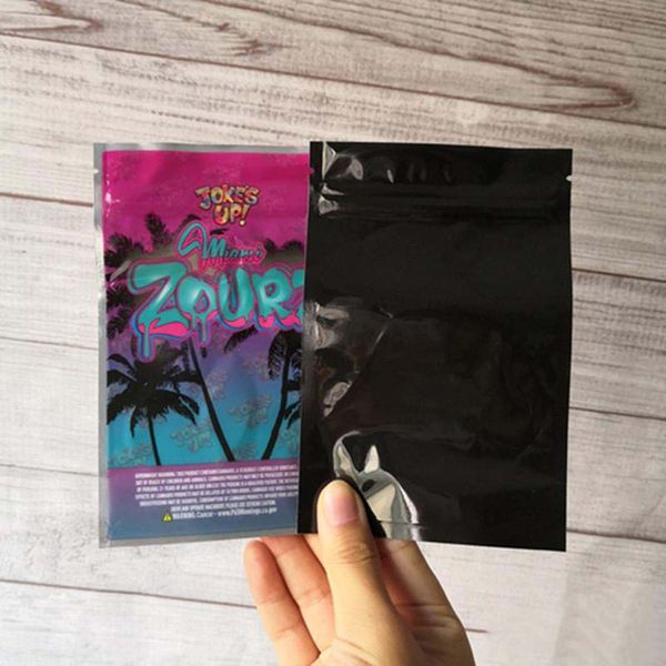 

zourz miami bag pouch zipper zip with fordry lock foil plastic runtz inside / herb/zourz home2009 ujefp
