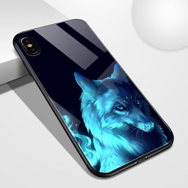 

для задней стороны обложки fox 11 xs для макса iphone animal cover 6s art case case iphone 6 funda pro max iphone glass jgdny longdrake