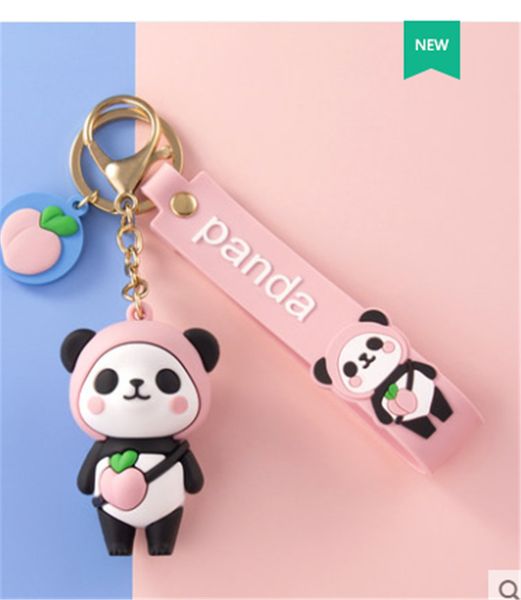 

luxury key buckle fashion designer keychain brand handmade brand car leather keychain man womens bag style pendant accessories new 1sale, Silver