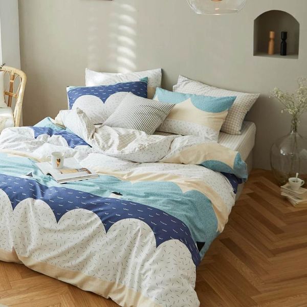 

svetanya cotton bedding linens twin  double king size duvet cover sets