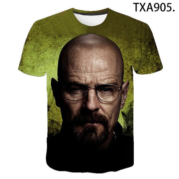 

breaking bad 3d boy girl printed 3d print shirts aesthetic oversized humor men clothing