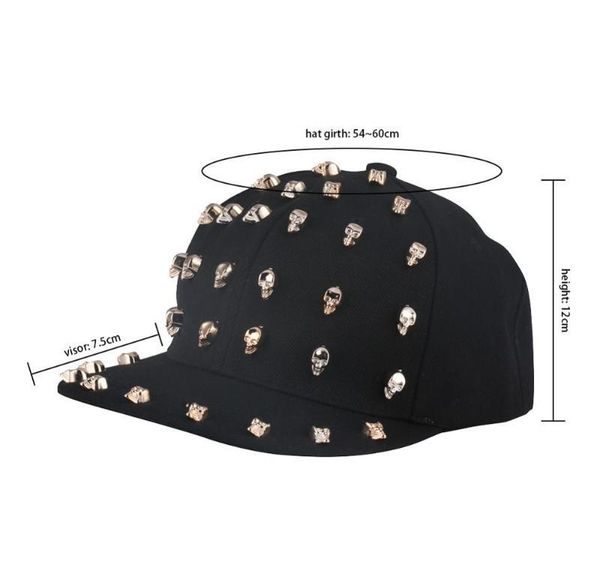 

mens hip hop punk black caps women skull flat summer basketball hats kids sports dancing basketball snapback baseball caps044, Blue;gray