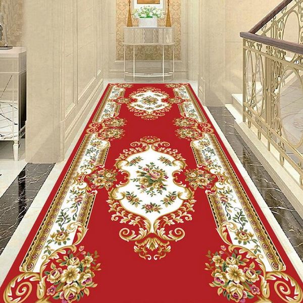 

brand new good quality goods european living room carpet parlor hall floor mat household porch l corridor long rug non slip customized s