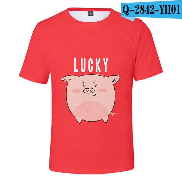 

cute pig boys girls cartoon lucky pig print kawaii 3d print shirts hentai hentai kawaii men clothing
