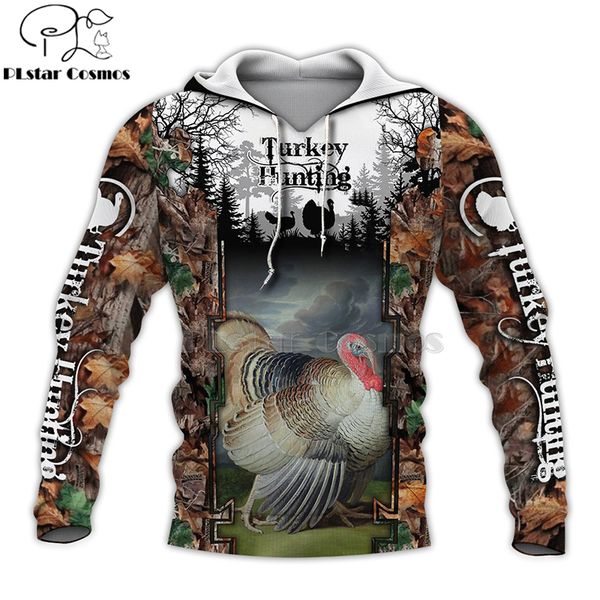 

bow field animals hunting turkey 3d hoodies hoodie men women new fashion hooded sweatshirt long sleeve casual pullover coat-3, Black
