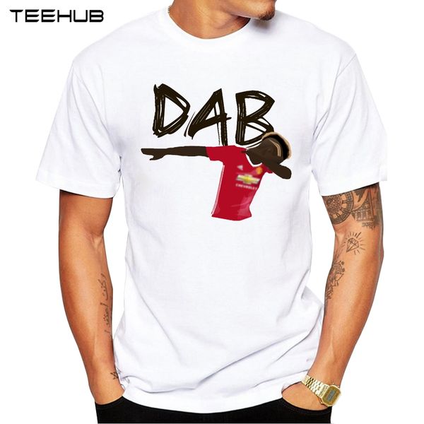 

2019 new fashion pogba dab men t-shirt short sleeve casual tee shirts funny printed cool