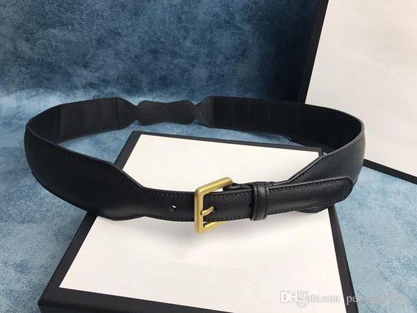 

m01 2020 delivery designer leather belt double letter buckle luxury male women width 2.0cm 3.4cm 3.8cm 4.0cm size, Black;brown
