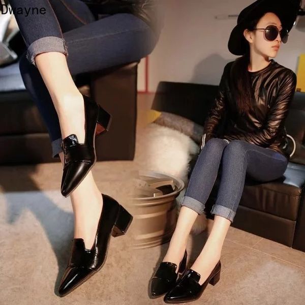 

new wild pink single shoes pointed high heel shallow mouth women's shoes, Black
