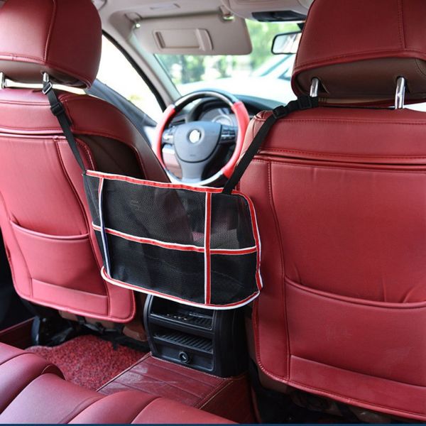 

car storage bag storage net pocket hanging bag multi-function armrest box seat back bags