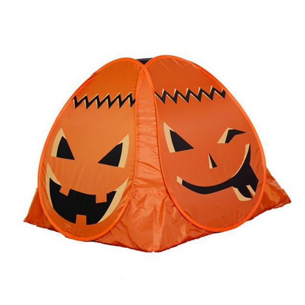 

tents and shelters halloween tent pumpkin face printed play folding interactive kids toy indoor outdoor camping accessories holiday party pr