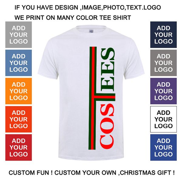 

diy desgin shirt custom tshirt men's t-shirt quality printing custom logo t shirt women personality customized with own logo tee