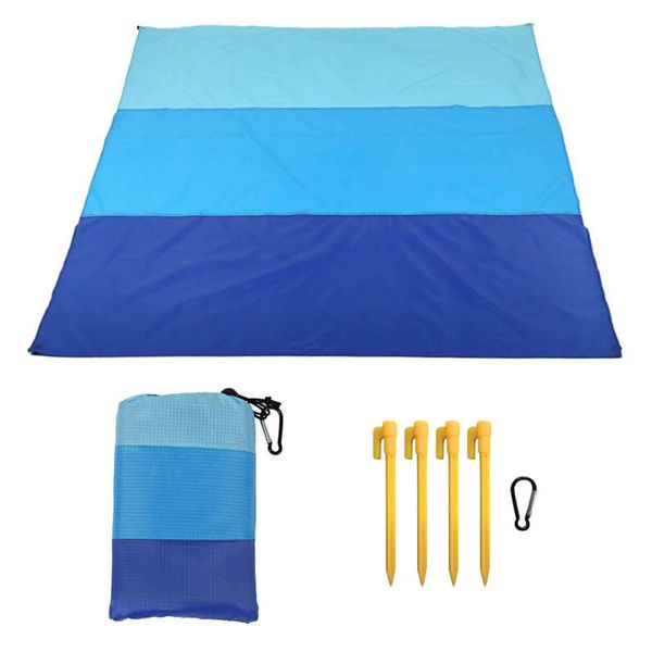 

outdoor waterproof magic beach mat travel magic sand mat beach towel picnic camping mattress folding blanket sandless
