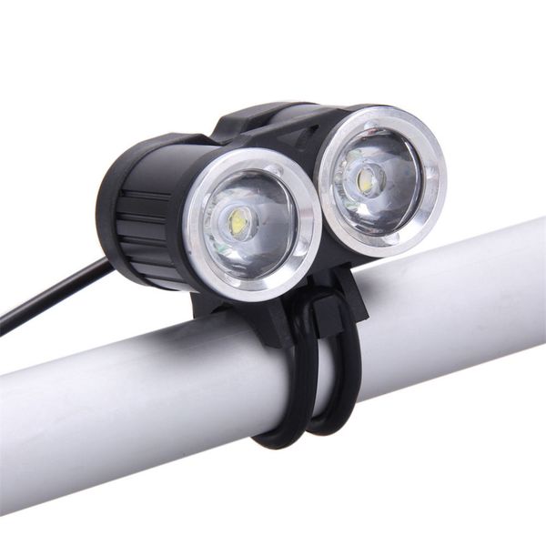 

2000 lumen flashlight, 3 modes,bike light cree xm-l t6 led usb headlamp cycling bicycle light waterproof headlight(batteries not included