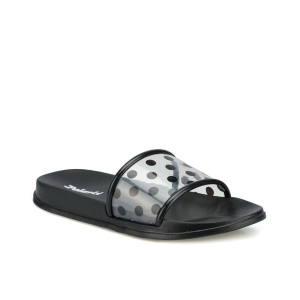 

flo 400376.z черный женский тапочки полярис, Black