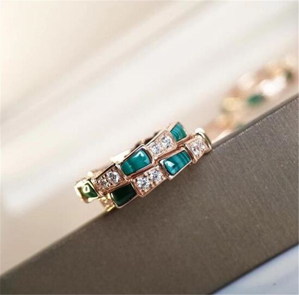 

women ring jewelry 925 sterling silver gold snake bone ring woman engagement ring