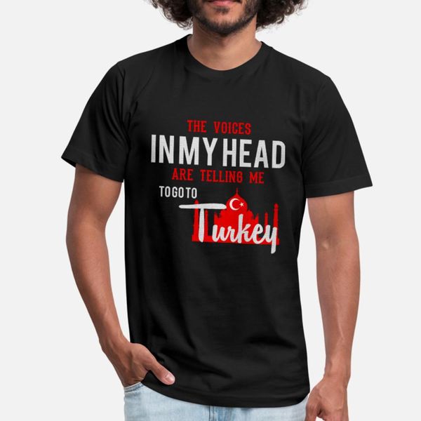 

34 istanbul голоса in my head go to турция тенниска мужчины характер хлопка s-xxxl одежда cute basic весна осень новизна рубашка
