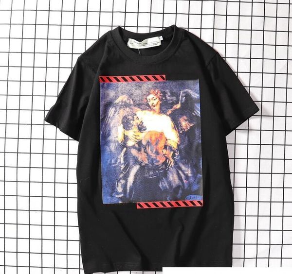 

summer designer t shirt mens of white letter embroidery brand tshirt men clothing luxury short sleeve tshirts womens leisure s-2xl, White;black