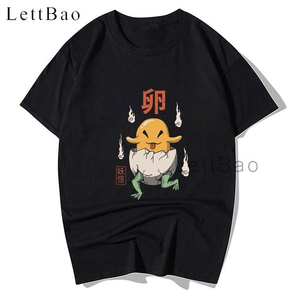 

yokai egg donut pineapple cat sushi oversized t shirt anime japanese men clothing harajuku men tshirt kawaii different printed