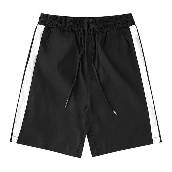 

summer men black shorts loose summer casual five pants men trend hip hop big pants trousers men beach pants, White;black