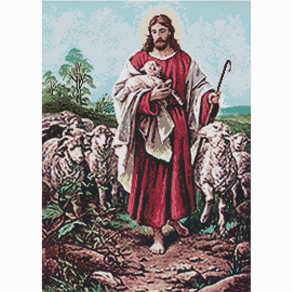 

craft supplies products jesus embroidery thread kit printed cotton fabric designs for cross stitch sewing canvas wall art