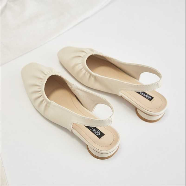 

new casual flat shoes woman new summer breathable comfortable soft-soled shoes pointed toe shallow flat women, Black