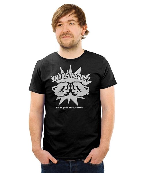 

2019 fashion shake and bake shirt ricky bobby shirt funny racings shirt, black tee shirt