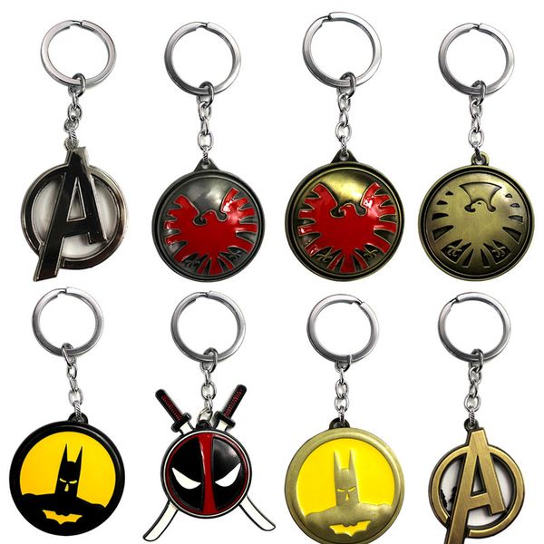 

deadpool keychains fashion idea enamel pendant souvenir gifts for kids and friends, Silver