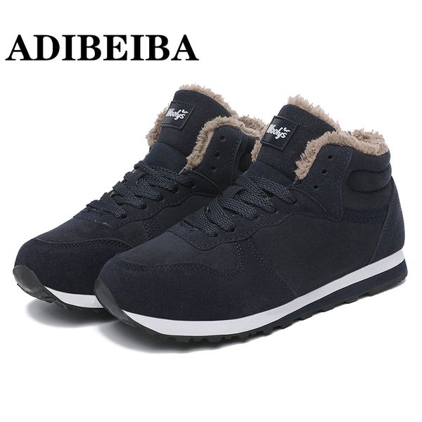 

fashion snow boots plush warm ankle boots for women winter booties women female winter shoes plus size 52 53, Black